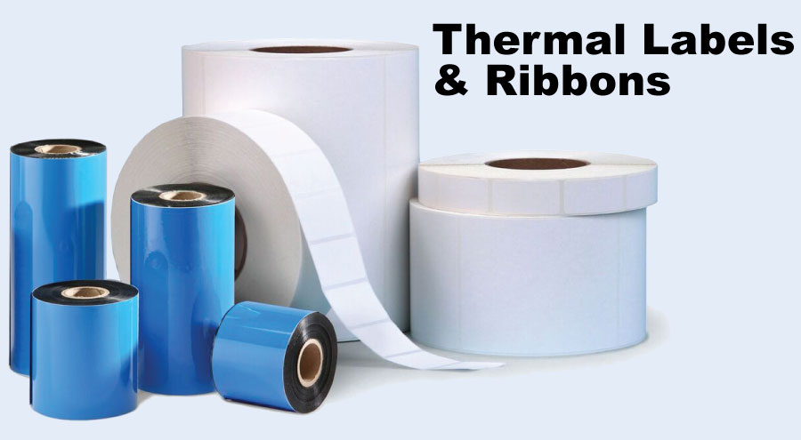 Thermal Labels & Ribbons