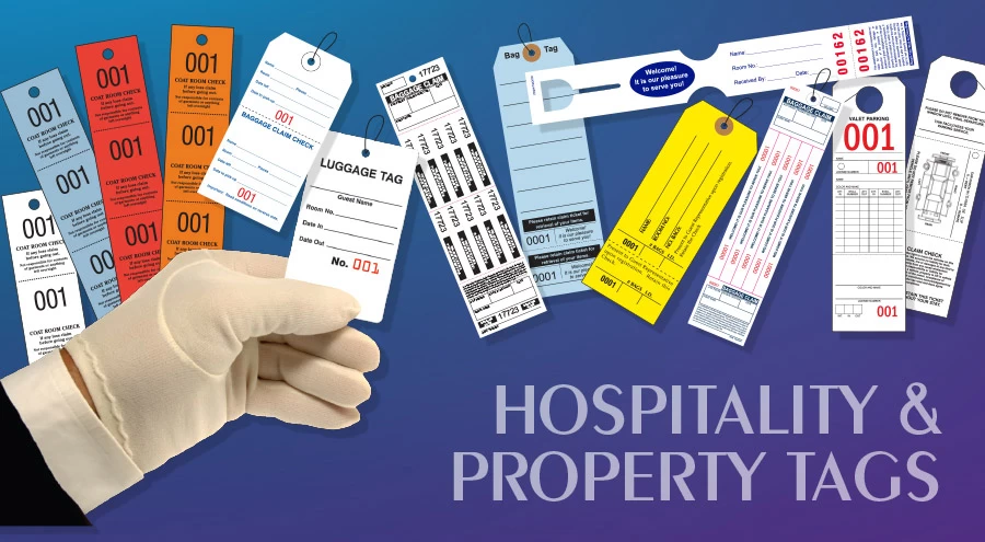 Hospitality Property Tags