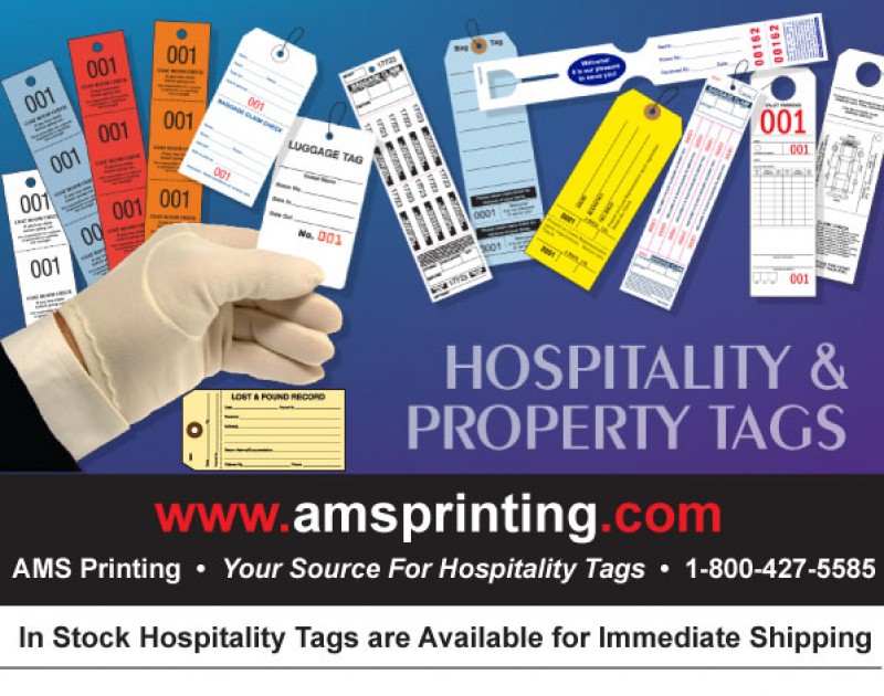 Font, Color and Design are What Make a Hospitality Tag Great!