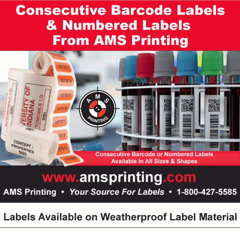 Barcode and Consecutive Labels Help Control Production