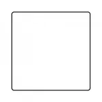 Square Labels with Round Corners