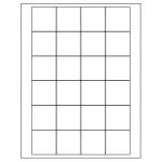 Square Inkjet/Laser Labels
