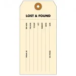 Lost and Found Tags with Knotted String