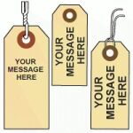 Custom Printed Manila Tags