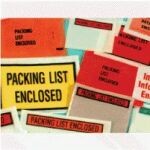 Packing List Enclosed Envelopes