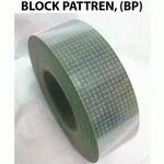 Reflective Conspicuity Tape with Block Pattern