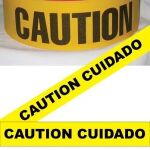 Caution Cuidado Caution Tape