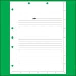 Index Divider Sheets