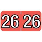 Colwell® compatible Year tab labels