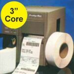 Thermal Transfer Labels on 3" Core
