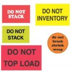 "DO NOT" Shipping & Handling Labels