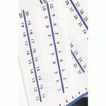 Printed 1/2" Index Tabs - Numbers