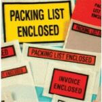 Packing List Envelopes