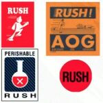 Hot Rush Labels