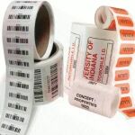 Consecutive Number and Barcode Labels