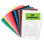 .8 Mil. Plain Merchandise Bags