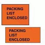 Military Specification Packing List Envelopes