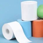 Liner-free Repositionable Direct Thermal Rolls