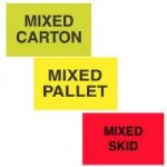 Mixed Carton Shipping Labels