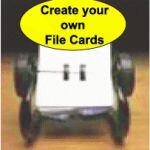 Rotary File Cards