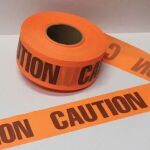 Fluorescent Barricade Non Adhesive Tapes