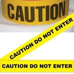 Caution Do Not Enter Tape