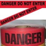 Danger Do Not Enter Tape