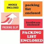 Enclosed Inside Shipping & Handling Labels