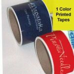 1 Color Custom Printed Tapes