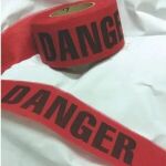 Reinforced Danger Barricade Tapes (Red)