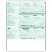 LW001, Marble Laser/Inkjet Wallet Size Check