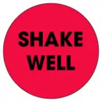 "SHAKE WELL"