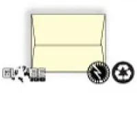 Globe 100 American Cream Announcement Envelope