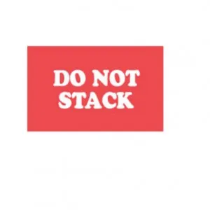 "DO NOT STACK" Label - AMS Printing