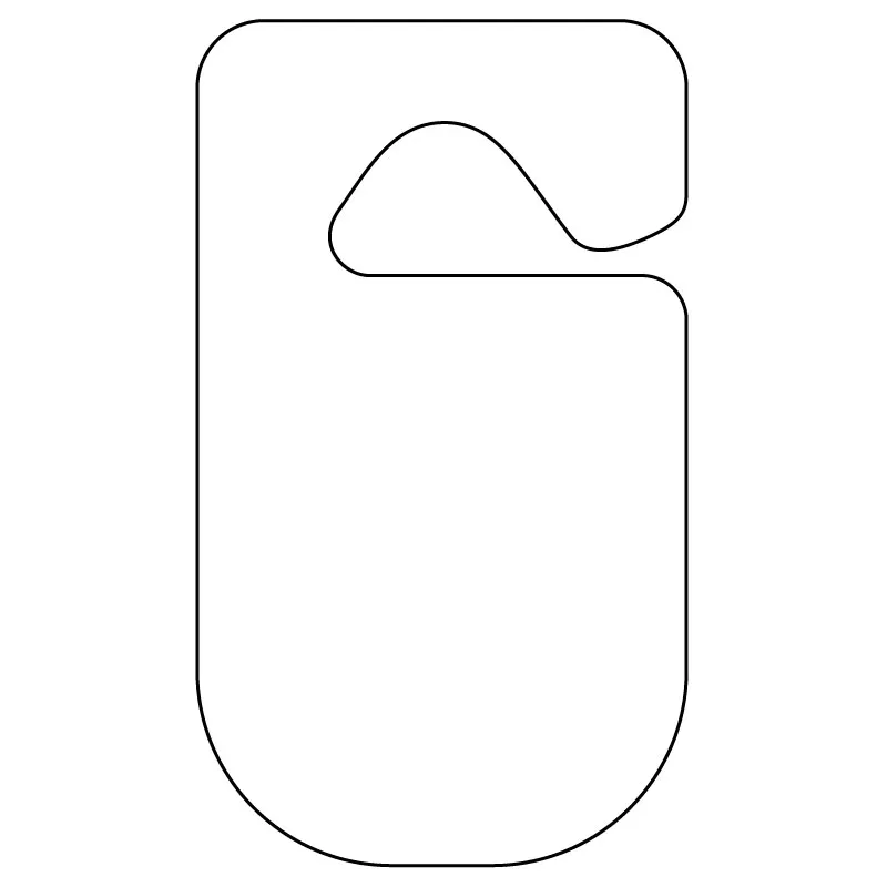 Rounded Hang Tag - AMS Printing