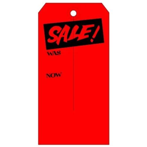 Retail Sale Tags Large AMS Printing