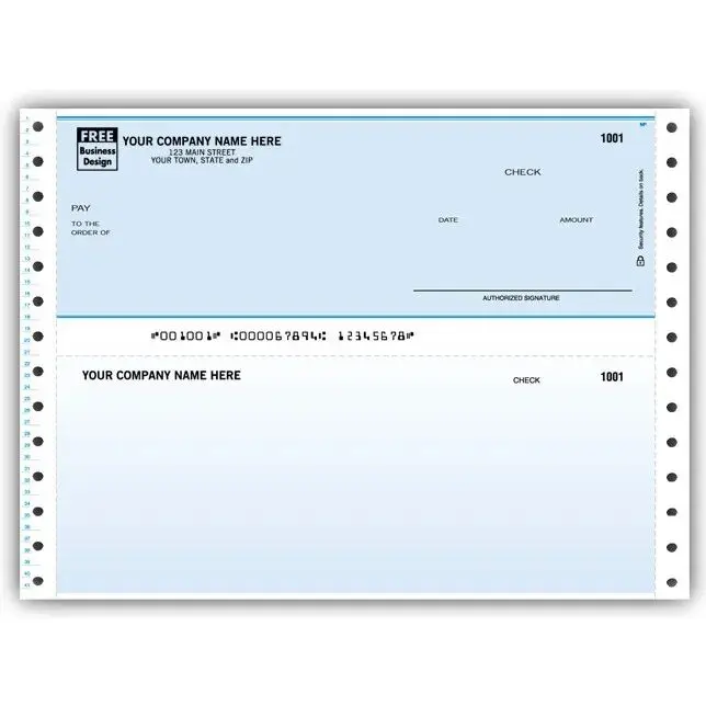 CT151C, Classic Continuous Multipurpose Check - AMS Printing