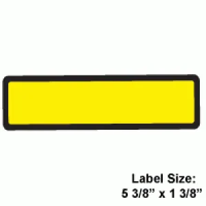 Blank Patient Chart ID Labels - AMS Printing