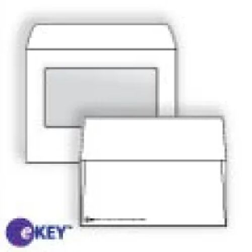 eKEY Multimedia Mailer with Window with CD/DVD Insert AMS Printing