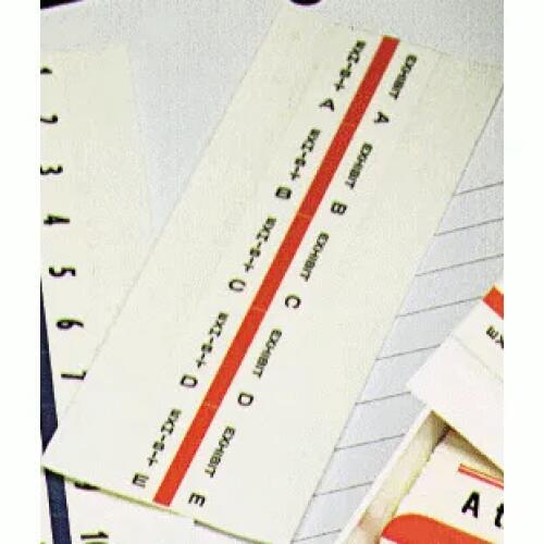 Legal Exhibit Alpha Index Tabs AMS Printing