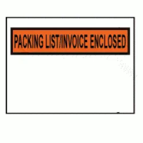 Packing List/Invoice Enclosed Envp. 7x5.5 (T/L) AMS Printing