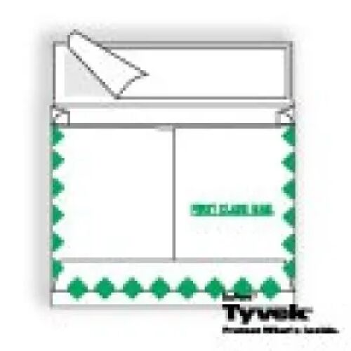 Tyvek Expansion Open Side Center Seam with First Class Border and Kwik