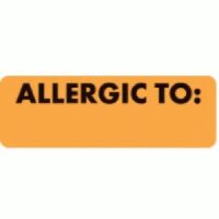 ALLERGY Alert Labels