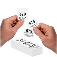Coat Check Tags
