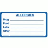 ALLERGY Alert Labels