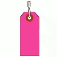 #5 Fluorescent Pre-Wired Tags (4 3/4\