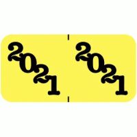 90500 Jeter® Year tab labels