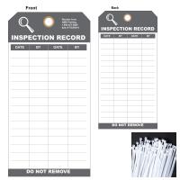 Weatherproof Tyvek Inspection Tags