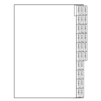 Individual Side Index Tabs