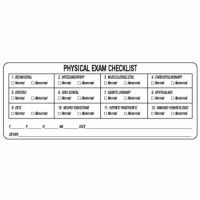 Examination Record Labels